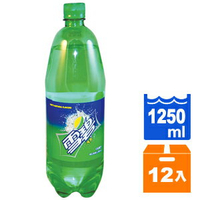 雪碧 汽水 1250ml(12入)/箱【康鄰超市】