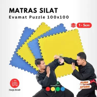Matras Silat EVA01 – Matras Silat 100x100 | Matras Silat | Matras Olahraga Beladiri Tebal 5 cm Hijau