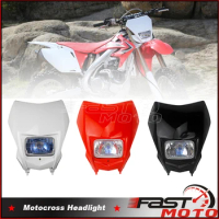 Motocross Headlight Dirt Bike Head Lights For Honda CRF250F CRF150F CRF 150F 250F CRF XR 150 230 250 450F R L Supermoto Headlamp