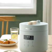 Electric Pressure Cooker Household Mini Small Intelligent Pressure Rice Cooker Soup Small Pressure Cooker 1-2 People Food Truck