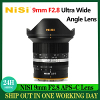 NISI 9mm F2.8 Ultra Wide Angle Lens APS-C MF Prime Camera Lens for Nikon Z Fuji X Sony E Canon RF M4/3 Mount Cameras