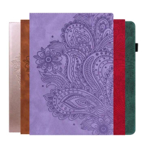 For Samsung Galaxy Tab A7 T500 Tablet Case Peacock Flower Leather Cover For Samsung Galaxy Tab A7 10.4" 2020 Case