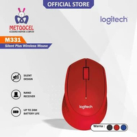 Logitech M331 Mouse Wireless Silent Plus Quiet Nano Reciver