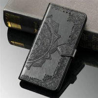 S21 S 22 Ultra S23 S24 Mandala Leather Card Wallet Coque for Samsung S20 FE Flip Case Samsung Galaxy S22 Note 20 21 Plus Cover