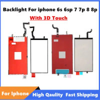 For iPhone 11 XR Screen Backlight Film with 3D Touch Function Flex Cable For iphone 6 6S 7 8 Plus 5 