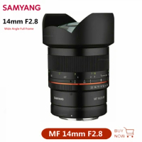 Samyang 14mm F2.8 Wide Angle Full Frame Lens For Sony Canon Nikon MTF PENTAX M4/3 Camera Lens