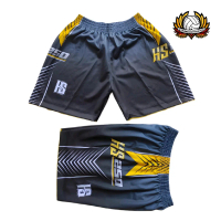 Celana Voli HS250 Sport Full Printing Bahan Tebal Nyaman/Celana Pendek Olahraga Badminton Futsal Sep