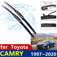 Car Wipers Blade for Toyota Camry 1997~2020 20 30 40 50 70 XV20 XV30 XV40 XV50 XV70 XV Windshield Wipers Car Accessories