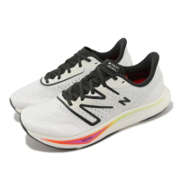 【NEW BALANCE】競速跑鞋 Fuelcell Rebel V3 2E 男鞋 寬楦 白 黑 運動鞋 NB 紐巴倫(MFCXCW3-2E)