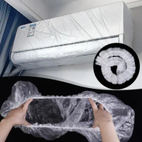 10pcs 70x145cm Large Disposable Dust Covers Furniture Air Conditioner Electric Fan Oven Elastic Wrap Household Dustproof Cover
