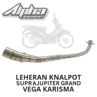 leheran knalpot alpha exhaust Motor supra x125