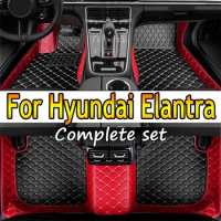 Car Floor Mat For Hyundai Elantra Avante i30 Sedan CN7 2021 2022 2023 2024 Waterproof Protective Pads Foot Matt Accessories