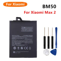 BM50 Original Replacement Battery For Xiaomi Mi Max 2 Max2 Genuine Phone Battery 5300mAh + Free Tools