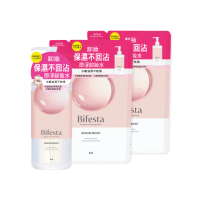【日本Bifesta 碧菲絲特 官方直營】保濕即淨卸妝水超值3件組(瓶裝400ml+補充包360ml*2)
