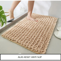 HA 18 SUPER 3.5cm PREMIUM M*ZU POMPOM Keset Cendol Microfiber Keset Bulu Rumah Kamar Mandi Serbaguna