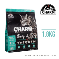 【CHARM野性魅力】海陸龍蝦盛宴貓1.8kg-無穀、貓飼料