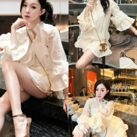Set Váy Xinh Hoa Tiết Hoa Mặc Đi Chơi Du Lịch Hẹn Hò Chụp Ảnh