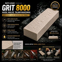 Batu Asahan Pengasahan Manual Asli Batu alam