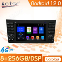 7 Inch Android 12 Car Radio For Mercedes Benz E-Class W211 CLS W219 Carplay Receiver Central Multimedia Player Stereo Head Unit