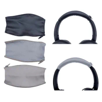 Replacement Headband Cover For Anker Soundcore Life Q35 Q10 Q20 Q30 Headphone Head Beam leather Zipper Headbands Cushions