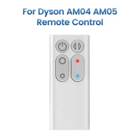 Replacement AM04 AM05 Remote Control for Dyson Fan Heater Models AM04 AM05 Remote Control(Silver)