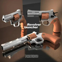 Revolver Pistol ZP5 Launcher Safe Soft Bullet Toy Gun Weapon Model Airsoft Pneumatic Shotgun Gun Pistola For Kids Boys Adults