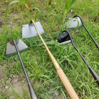農用工具鋤頭挖地種菜家用農具開荒鏟子全鋼木柄鏟草土鋤頭除草