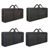 61/76/88 Key Keyboard Bag Waterproof 600D Oxford Piano Storage Bag Cotton Padded Protective Case Instrument Keyboard Case