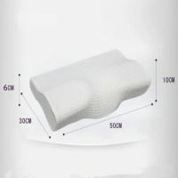 Slow Rebound Memory Foam Pillow Cervical Contour Pillow for Neck Pain Anti Snore Side Sleepers Pillows with Washable Pillow Case