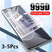 3-5Pcs Hydrogel Film For Vivo V21 5G V21e 5G Screen Protector