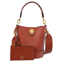 MOYNAT BALUCHON BB小牛皮兩用水桶包(紅棕)