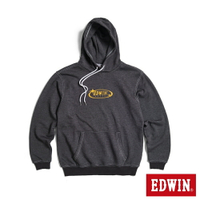 EDWIN 東京散策系列 EDWIN之星連帽長袖T恤-男女款 黑灰色 #503生日慶
