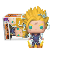 Funko Pop Animation Dragon Ball Z Super Saiyan 2 Gohan 518# Doll with movable arms and legs, a gift 