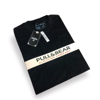 Bisa Cod Baju Kaos Embos Pria Terlaris Kekinian Pull&Bear Over Size Lengan Pendek Original Premium H