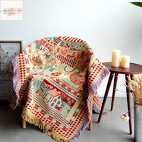 北歐披毯 地墊 地毯 掛毯  露營毯 針織毯 編織 流蘇 民族風蓋毯 沙發罩