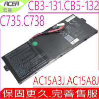 ACER宏碁 AC15A8J AC15A3J電池 CB3-131 CB5-132 C738T C735 CB3-131-C2Q4 C738T-C44Z C738T-C94S CB5-132T-C7D2
