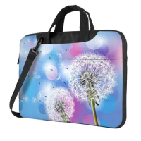 Laptop Bag Beautiful Dandelion Notebook Pouch Fashion Simple 13 14 15 Travel Shockproof Computer Bag For Macbook Air Acer Dell