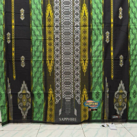 Sarung saphire Gambiran dan sgf  rayon ( full songket dan timbul )
