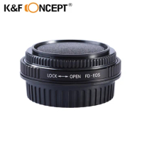 K&amp;F Concept Pro Lens Mount Adapter for Canon FD, New FD, FL Lens to Canon EOS Camera for Canon 1D, 1DS, Mark III, IV, 1DX, 1DC