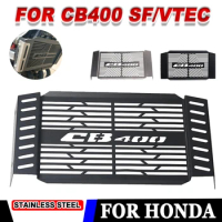 Motorcycle Aluminum Radiator Grille Guard Grill Cover Protector For Honda CB400SF CB 400 SF 1992-1998 CB400 VTEC 1999-2010