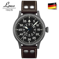 Laco朗坤 861747 LEIPZIG 手動機械錶軍錶 飛行員手錶原型 - 萊比錫模型