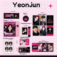 การ์ด SEVENTEEN, YEONJUN Kaji, จูน 8 คนวิ่ง, โฮโลแกรมเลเซอร์ TWS, การ์ด Lomo ใส, NCT DREAM, Wish Pla