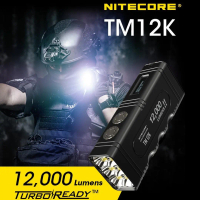 Nitecore TM12K Senter Polisi Tambang Konstruksi Taktikal OLED Display Rechargeable 12000 Lumens