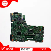 Used FOR Lenovo IdeaPad S500 Laptop Motherboard W/ I5-3337U I5 CPU DDR3 Main Board