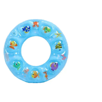 Children's Swimming Ring Adult Thickened Lifebuoy Anti-Rollover Boys Girls Baby Inflatable Underarm 