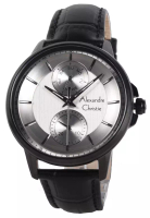 Alexandre Christie Alexandre Christie - Jam Tangan Pria - Black - Leather Strap - 6576MFLIGGR