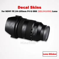 for Sony 24-105F4G Sticker SEL24105G Lens Decal Skin For Sony FE 24-105mm F4 G OSS Protector Coat FE24-105 F4G Wrap Cover 24105