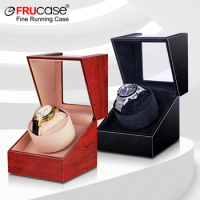 FRUCASE Wooden Watch Winder for Automatic Watches Watch Box Automatic Winder Use USB Cable / with Battery Option