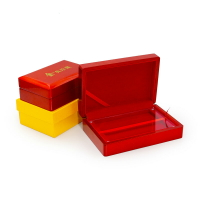 實木金條收納盒子紀念幣盒高檔木質獎章盒銀幣盒胸章盒收藏盒定制
