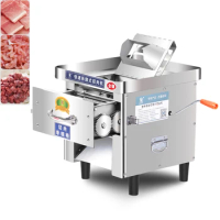 Electric Manual Meat Cutter Machine Drawer Type Blade Vegetable Shred Slicer Dicing Machine Commercial Meat Slicer